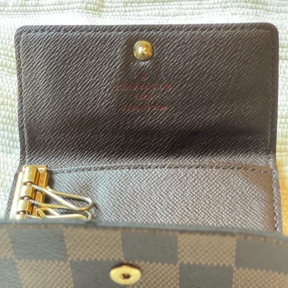 Louis Vuitton 6 key holder in Damier Ebene - Picture 4 of 9